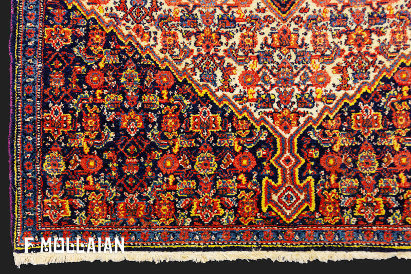 Antique Persian Senneh Rug n°:57375493